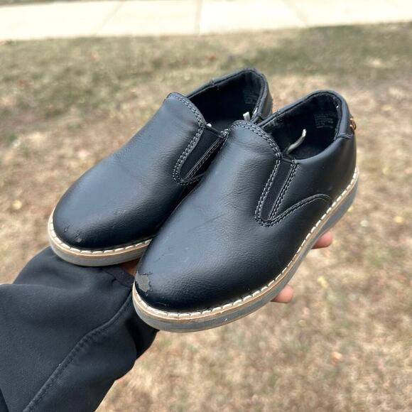 Cat & Jack Toddlers Neal Loafers slip on Shoes Size‎ 8 Black - Picture 9 of 9